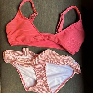 Two piece bathing suit